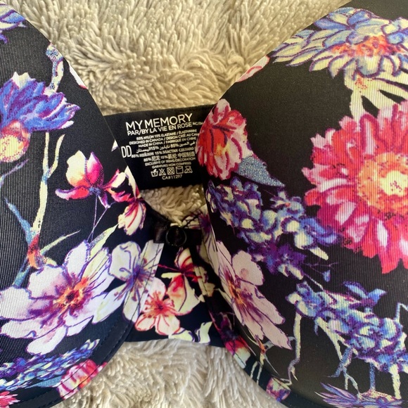 La Vie en Rose Floral My Memory Bra - Picture 3 of 7